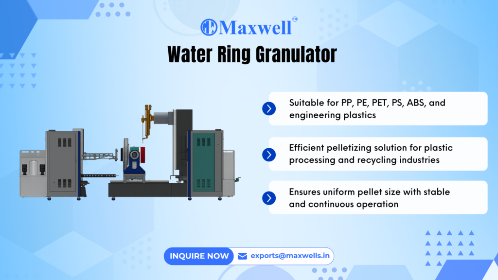 water ring granulator