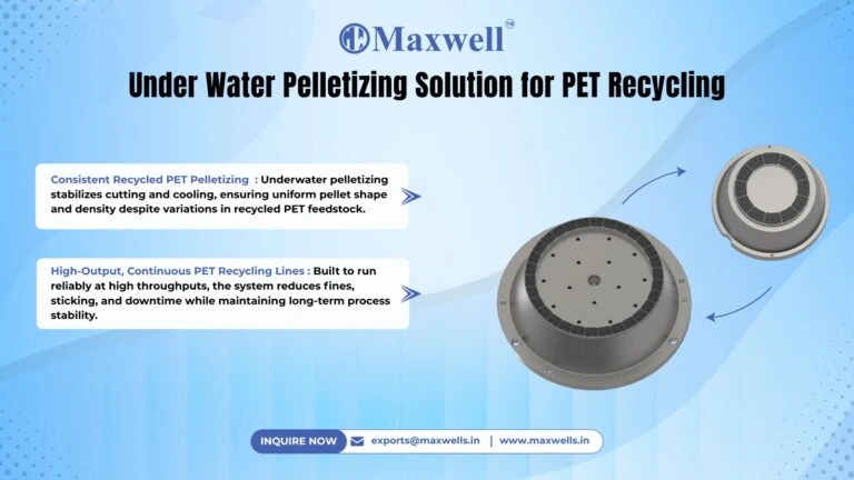 Underwater Pelletizing Solution for PET Recycling Explain